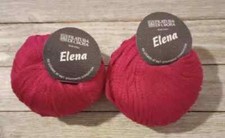 crochet yarn mercerized cotton lot skeins 50g 1.75 ounce 2pc set new