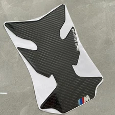For BMW Motorrad S1000RR R Real Carbon Fiber Tank Pad Sticker Protector Gloss