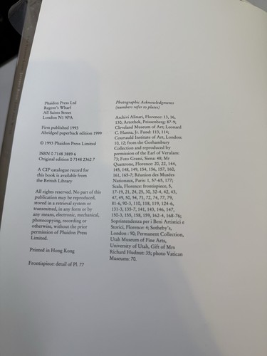 Fra Filippo Lippi: Leben und Werk von Jeffrey Ruda (Taschenbuch, 1999) - Bild 6 von 11