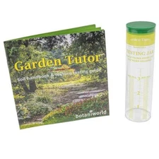 Garden Tutor Soil Texture Jar Test & Handbook Kit