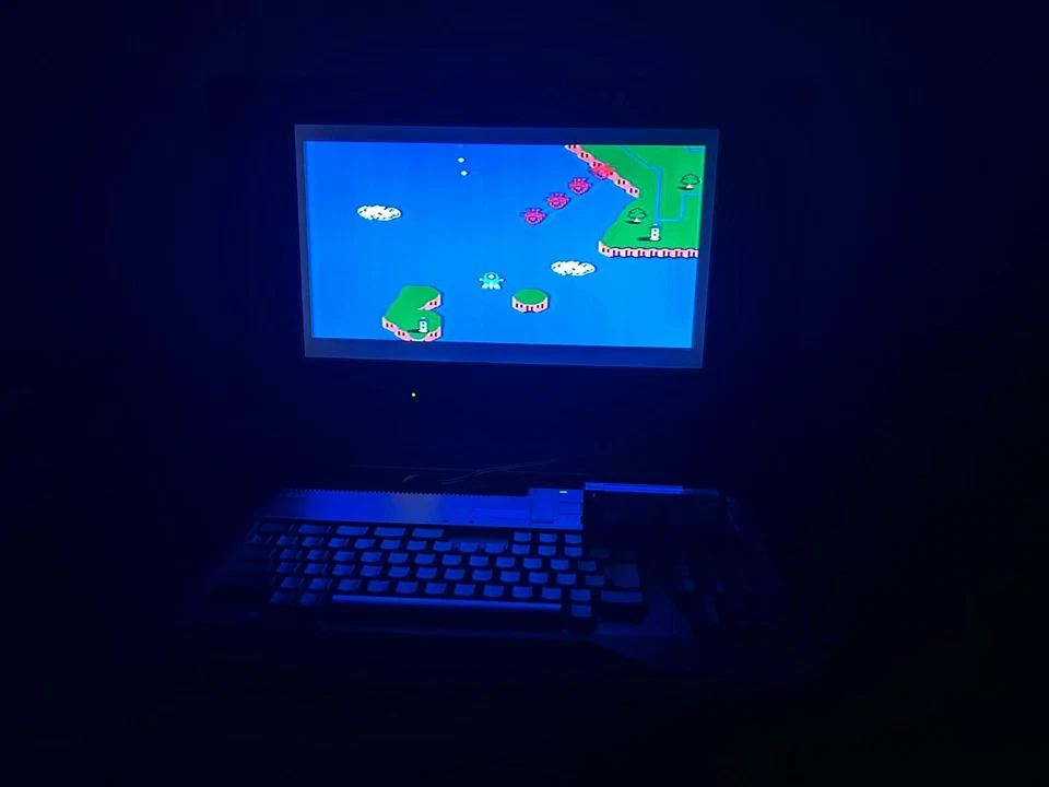 Rare Japanese import Konami MSX Twin Bee CIB Boxed, Tested, works, US Seller - Image 3 of 4