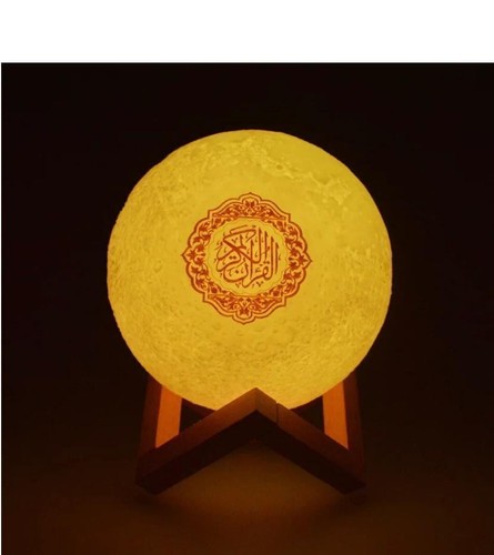 Koran Mond Licht Islam Speaker Deko Kinder Quran Digital würfel Lampe - Bild 5 von 9