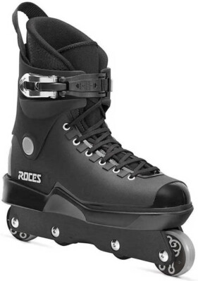 Roces M12 UFS Aggressive Inline Skates - Schwarz Größe 6 BRANDNEU - KARTON BESCHÄDIGT