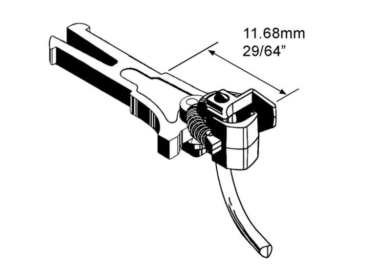 Kadee 20 OO/HO Gauge NEM362 European Coupler Long 11.68mm 2 Couplings