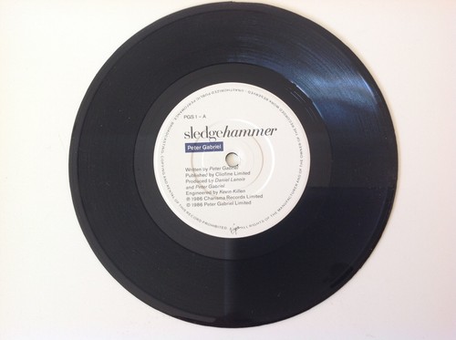 PETER GABRIEL - 1986 Vinyl 45rpm 7-Single - SLEDGEHAMMER - Picture 2 of 4