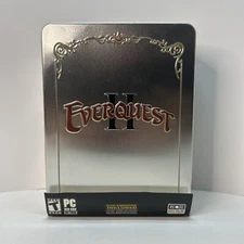 EverQuest II 2 Collectors Edition PC Game w/ Coin Cloth Map Books -No Soundtrack