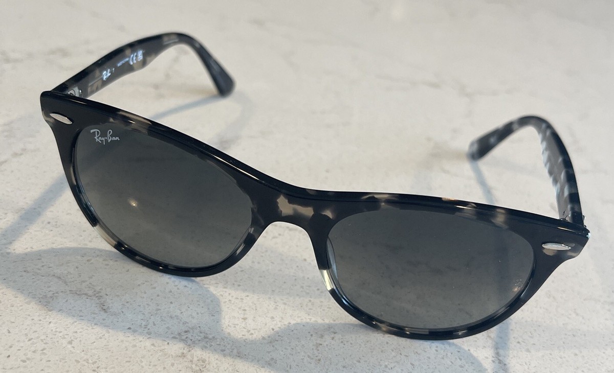 Ray-Ban Wayfarer II RB2185F 1250/AD グレイ Ray-Ban Wayfarer II