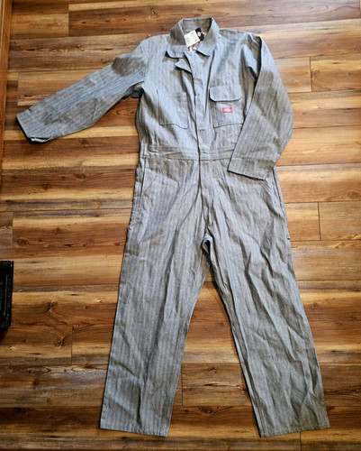 dickies denim coveralls