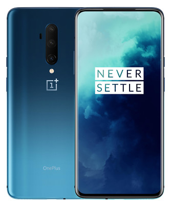 OnePlus 7T Pro Dual SIM 8GB RAM 256 GB Blau Smartphone Handy Android