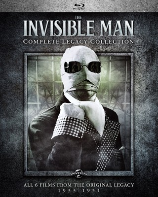 The Invisible Man Complete Legacy Collection Blu-ray Claude Rains NEW