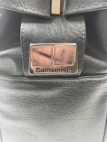 Vtg Samsonite Luggage Weekender Hand Bag Royal Traveler Medalist Blue - Picture 3 of 11