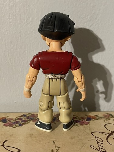 Dragon Ball Z Krillin 4" Action Figure Great Saiyaman Saga 2002 Irwin Used - Picture 3 of 4
