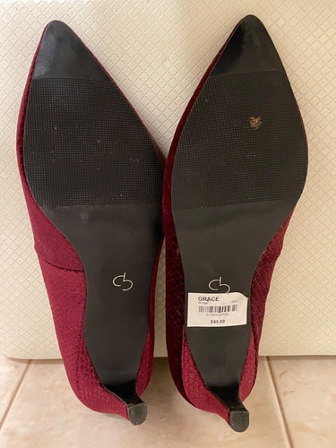 DRESS BARN Shoes - Size 7 - WINE 