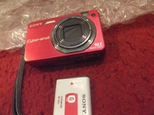Sony CyberShot DSC-W170 10.1MP 5x Digital Camera - Red