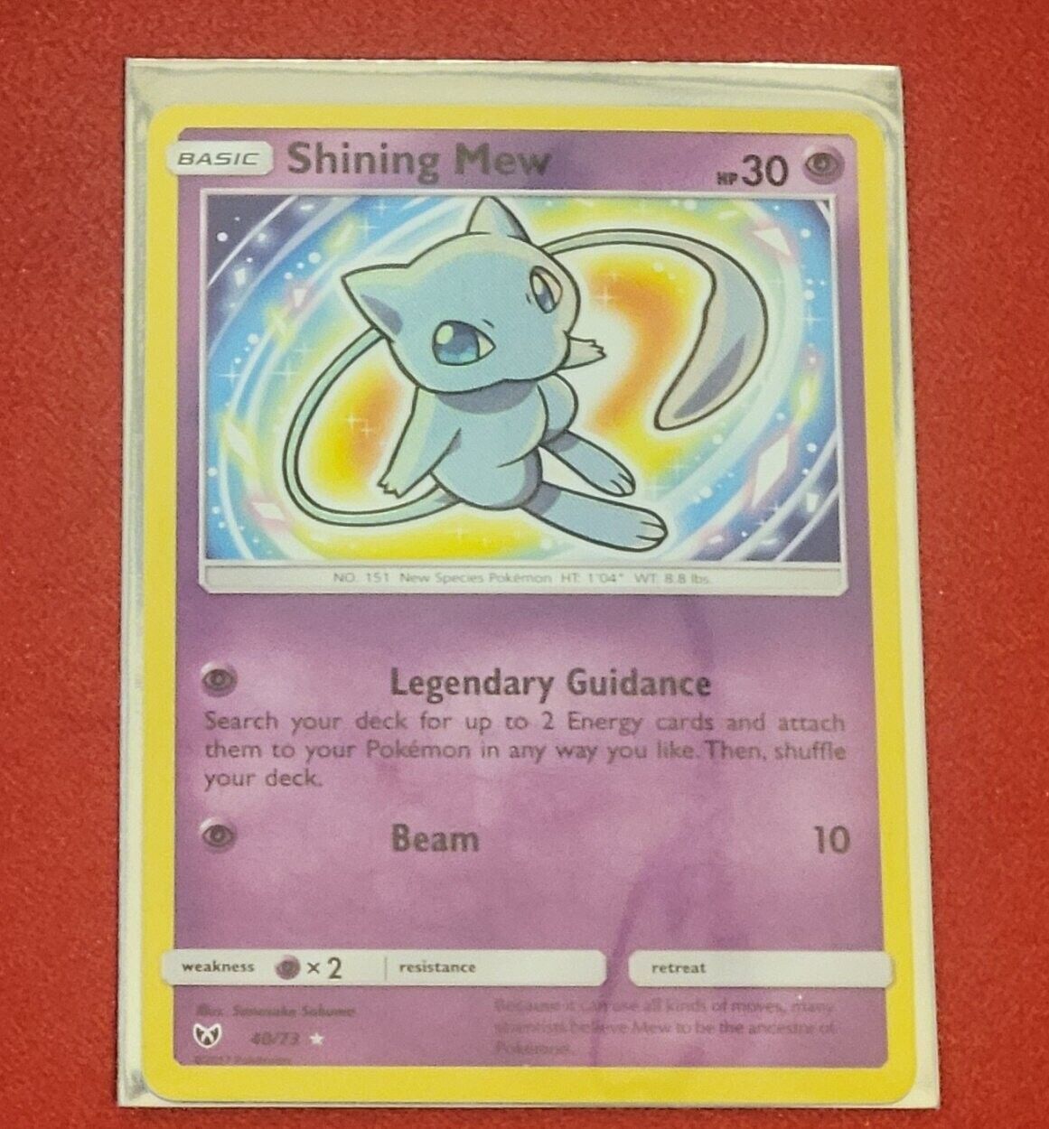 Check the actual price of your Shining Mew 40/73 Pokemon card