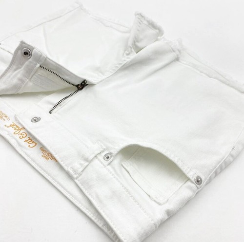 Cat & Jack Girls Size Shorts Ultimate Stretch Pockets Frayed Size Large L 10/12 - Picture 3 of 4