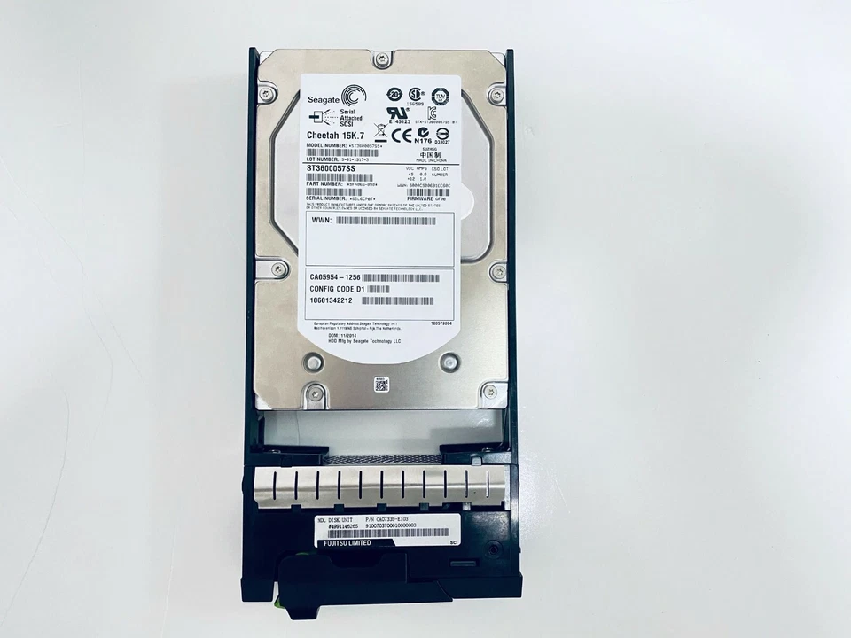 Fujitsu Eternus 600GB SAS 15K 6G 3.5" Hard Drive HDD CA07339-E103 DX80 DX90 S2 - Image 3 of 4