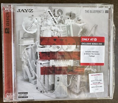 Jay Z Blueprint 3 (Deluxe Edition CD with DVD) Target Exclusive Sealed ...
