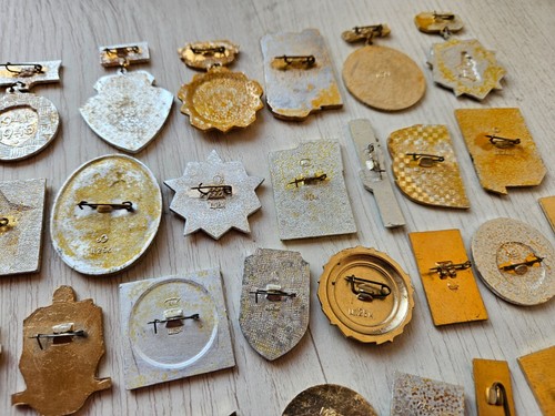 Set of 60 pcs Pins Badges Soviet Union Victory WW2 Lenin Propaganda Memorabilia - Picture 22 of 22