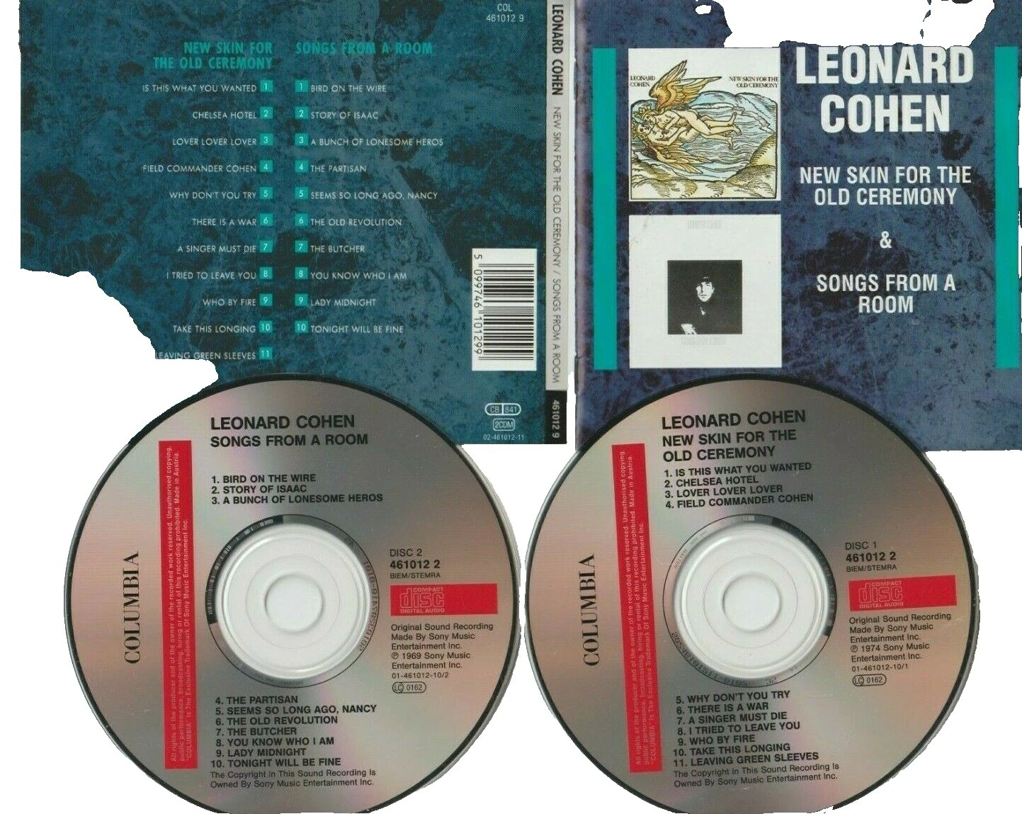 CD de música militar Leonard Cohen