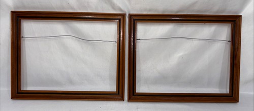 Vintage viktorianischer Stil geschnitzter Holzrahmen passt 12"x9" - Bild 5 von 13