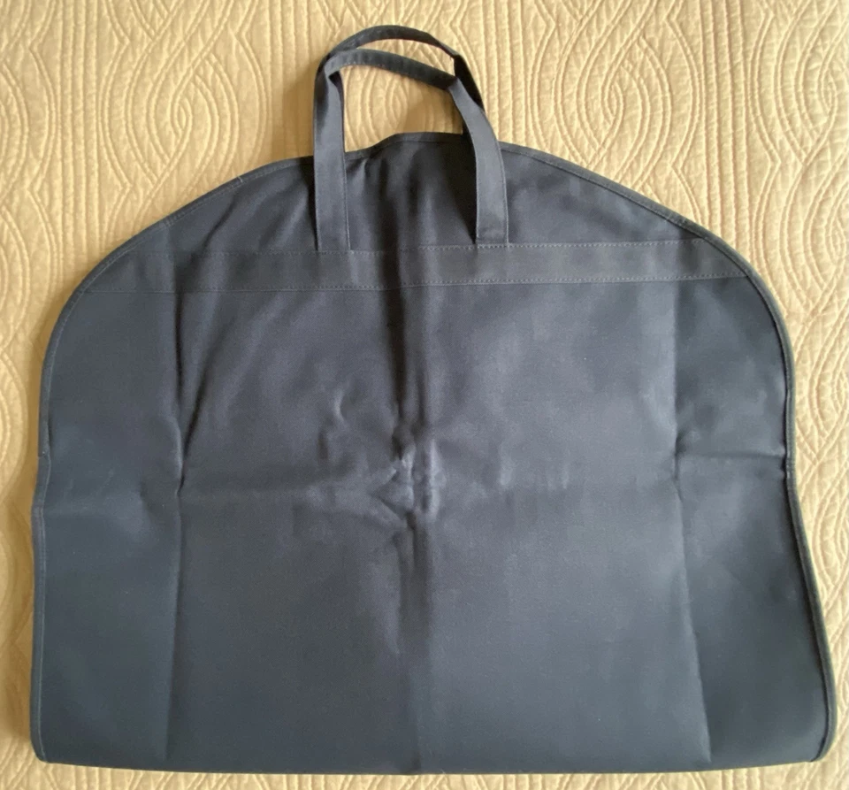 Traje de hombre Ralph Lauren azul marino y dorado, chaqueta bolsa de ropa plegable 24” X 40” Foto 4 de 4