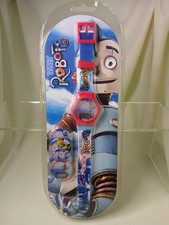 Rarissimo orologio per bambini promozionale film robot 2005 nuovo con scatola