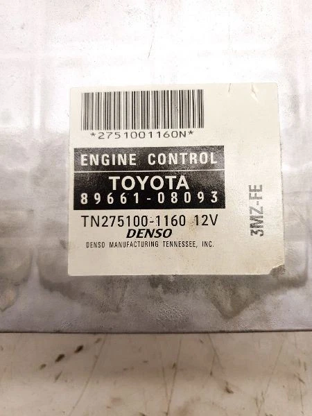 2004 TOYOTA SIENNA MOTOR MÓDULO DE CONTROLE ELETRÔNICO CONJUNTO ECM  - Imagem 3 de 4