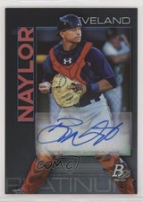 2020 Bowman Platinum Wal-Mart Top Prospects Auto Bo Naylor #TOP-31 Auto vm8