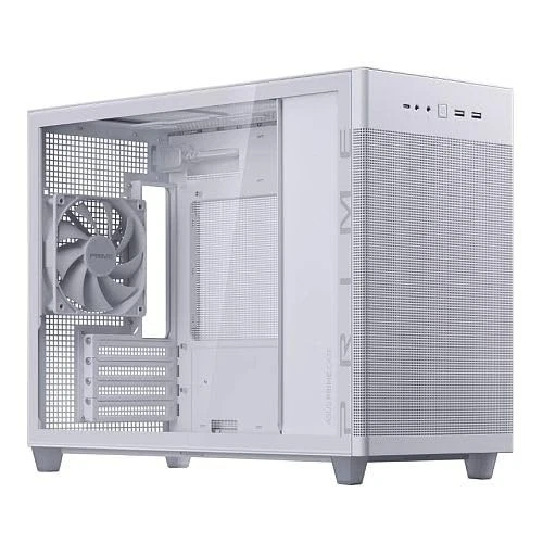 Asus Prime Ap201 Gaming Case W/ Tempered Glass Window Micro Atx Usb-C Tool-Free - Image 3 of 3
