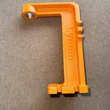 Lyman Brass Smith Powder Measure Stand Adjustable Aluminum Heavy Duty Yellow