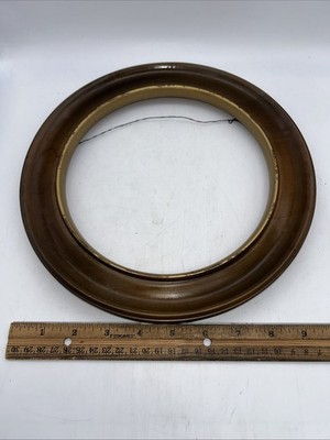 Bards Products 10  Collector Plate Wood Frame Northville IL USA Fits 8.5  Plate