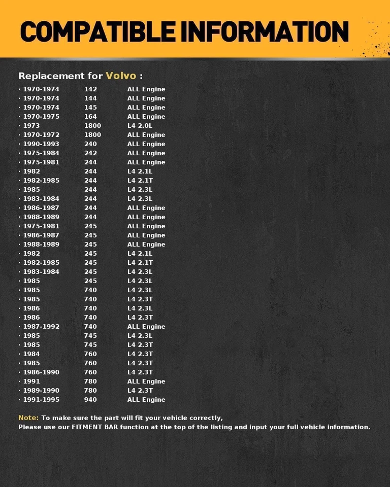 Starter for Volvo 122 240 244 544 740 940 1.4kW 12 Volt CW 9 Teeth Foto 2 de 4