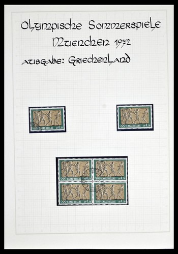 OLYMPICS Games 1932-1992 Sports w/ Signed Covers in 16 Volumes Stamp Collection - Picture 6 of 12
