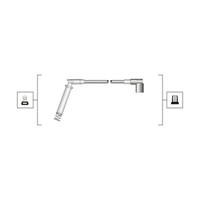 Magneti Marelli ZüNdleitungssatz 941319170018 FüR Opel Combo Astra Vectra Corsa