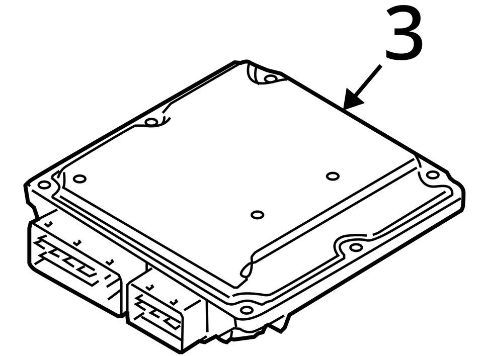 VOLKSWAGEN TIGUAN 2014-2015 2,0 L ECM MOTOR ORDENADOR ECU ECM PCM 06J906027GM Foto 3 de 4
