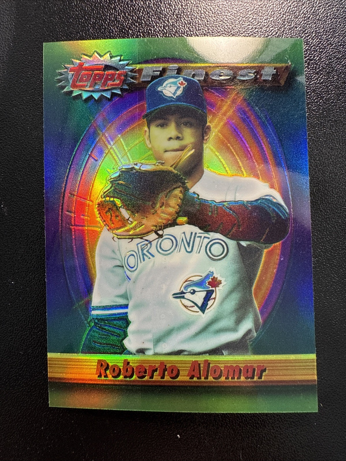 1994 Topps Finest ⚾️ Roberto Alomar #205 Refractor
