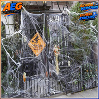 Halloween Deko Set 200G Dehnbare Spinnennetze 40 KüNstliche Spinnen 40 StüCk