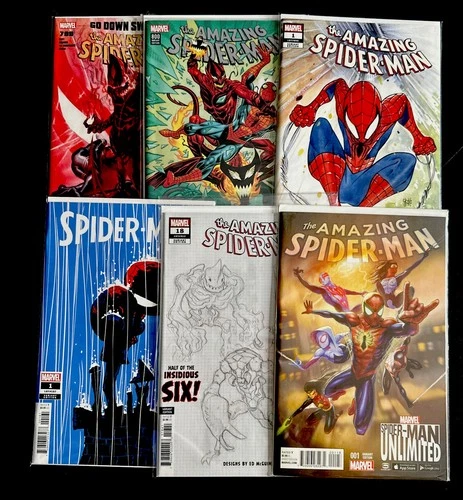 Amazing Spider-Man Variant Cover Lot Skottie Momoko Marvel Comic Lot NEW NM 800