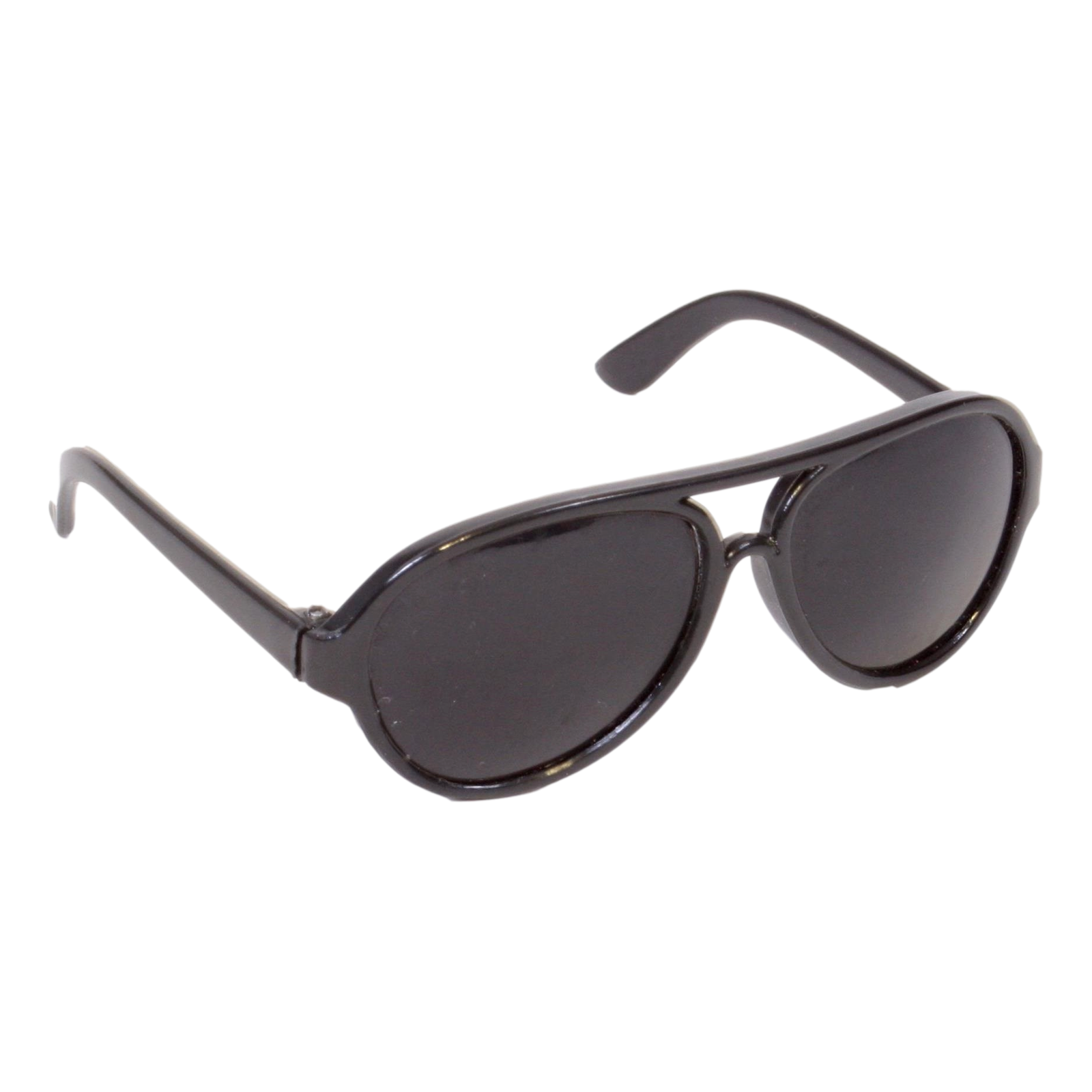 Black Plastic Aviator Style Sunglasses 18