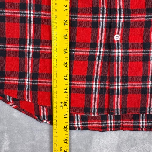 NFL Tampa Bay Buccaneers Camisa de Franela para Hombres XL Abotonada Roja A Cuadros Nueva con Etiquetas - Imagen 3 de 12
