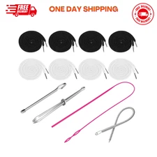 8 Pcs Drawstring Cords Replacement for Sweatpants Shorts Pants Jackets Coats...