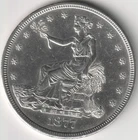 1877-S TRADE DOLLAR AU-BU DETAILS