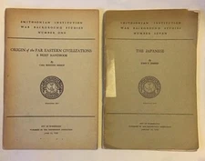 Smithsonian War Background Studies #1 & #7: WWII Japan/Asia Pamphlets 1942–1943