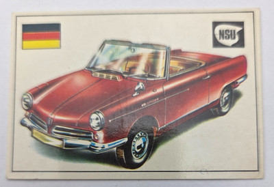 1971 Top Sellers LTD Famous Cars #114 NSU Spyder Wankel (Germany)