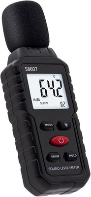 Tolesum Dezibel Messgerät, Digitaler Schallpegelmessgerät 30 dB bis 130 dB mit