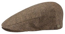 Brixton Hooligan Flat Cap - Brown / Khaki - New
