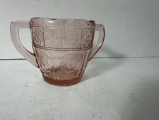 JEANNE Doric and Pansy Pink Sugar Bowl  PRETTY POLLY