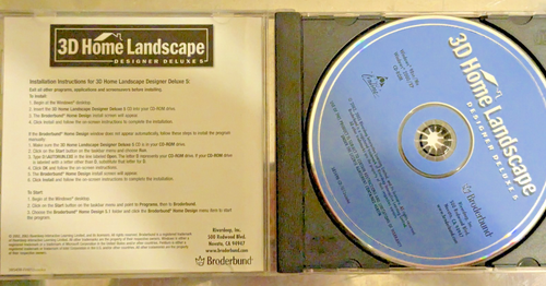 Brøderbund 3d Home Landscape Designer Deluxe 5 - Picture 2 of 3