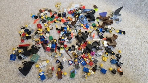Vintage LEGO Minifigures Lot 90s - Castle Pirates Star Wars Harry Potter !Read!